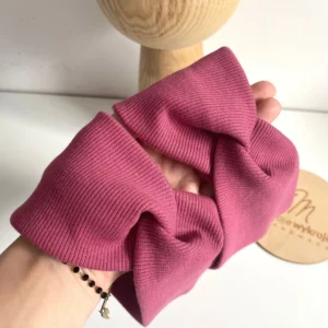 Opaska przeplatana opaska dziecięca handmade mojewykroje