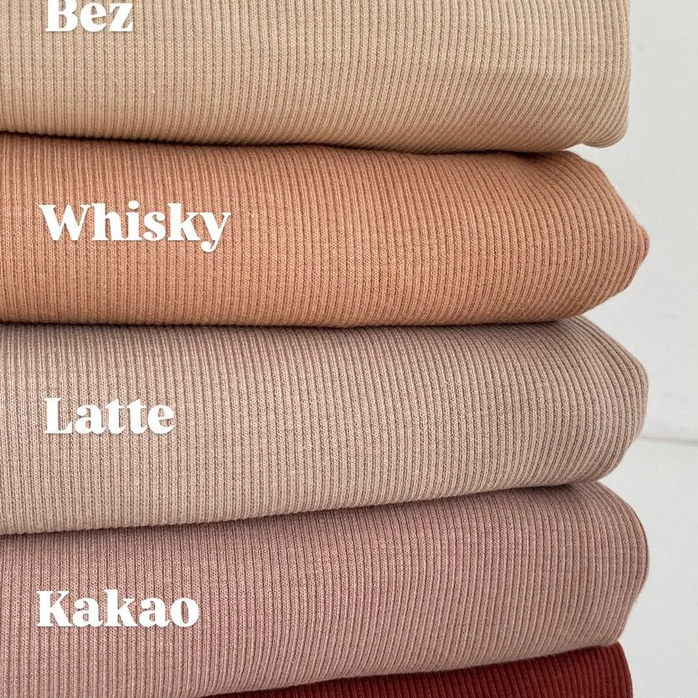 Kolory dzianiny prążkowanej Kolory dzianiny prążkowanej dla dzieci handmade mojewykroje