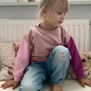 Bluza klasyczna r. 98 gotowy produkt dla dziecka mojewykroje